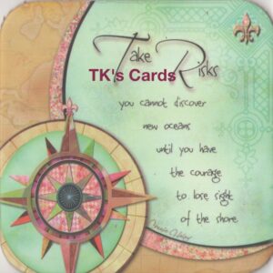 Connie Haley "Take Risks" BoHo Bellus Coaster