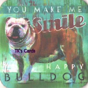 Patrick Reid O'Brien "Bulldog" Man's Best Friend Coaster