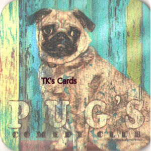 Patrick Reid O'Brien "Pug Dog" Man's Best Friend Coaster