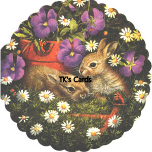 Barbara Mitchell "Bunny Rabbits" Thinking of You Select Card #36117