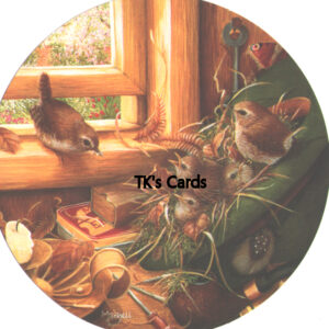 Barbara Mitchell "Birds at the Window" Birthday Select Card #36118