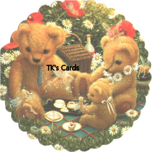 Barbara Mitchell "Teddy Bears, Fairies Picnic" Birthday Select Card #36123
