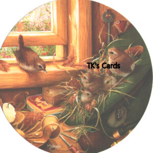 Barbara Mitchell "Birds at the Window" Encouragement Scripture Card #38056