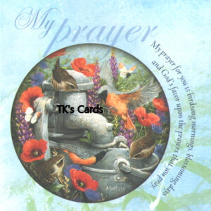 Barbara Mitchell "My Prayer Birdsong" Birthday Select Card #38090