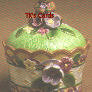 Boyds "Bears in the Garden" Cookie Jar #810007