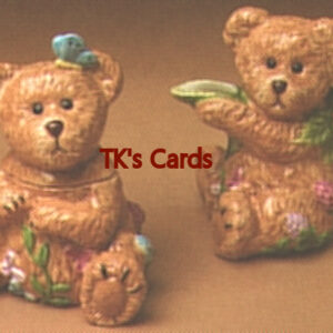 Boyds "Bears in the Garden" Sugar Creamer Set #810004