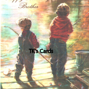 Kathy Fincher "Keepers" Brother Birthday Scripture Card #10395