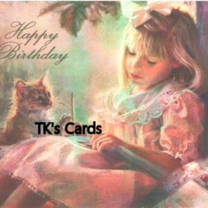 Kathy Fincher "Drawing Closer" Birthday Scripture Card #10401