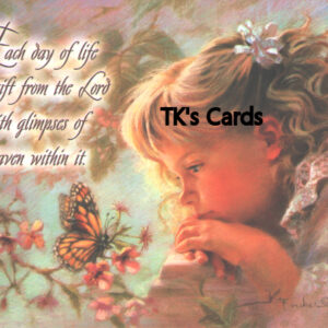 Kathy Fincher "Chrysalis" Inspiring Words Scripture Card #11393