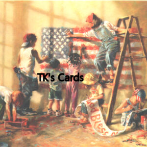 Kathy Fincher "The Dream Keepers" America the Beautiful Blank Card #9847