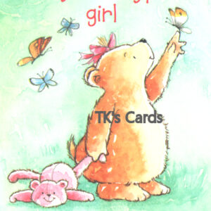 Margaret Sherry "Teddy Bears" Birthday Girl Sherry Bear Card #40579