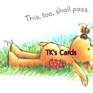 Rory Tyger "Teddy Bear & Bee" Encouragement Notions Card #97282