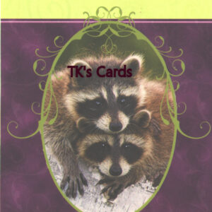 Masterfile "Raccoons" Friendship Card #18228