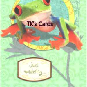 Age Fotostock "Red-Eyed Tree Frog" Friendship Card #18231