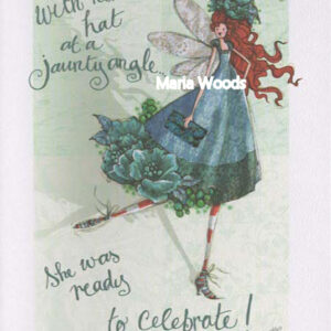 Maria Woods "Sparkle Fairies" Birthday Foil Card #99627