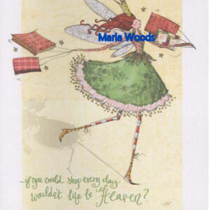 Maria Woods "Sparkle Fairies" Birthday Foil Card #99629