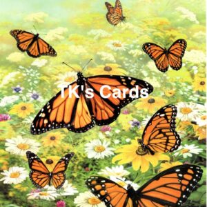 Greg Giordano "Monarchs Butterflies" Birthday Card #13854
