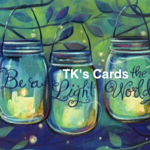 Megan Hagel Birthday "Scripture" Glitter Card #14717