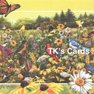 Greg Giordano "Field Gathering" Birthday Embossed Card #80625