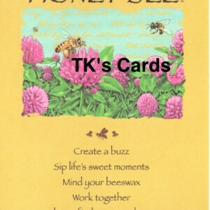 Your True Nature "Advice Honey Bee" Belated Birthday Card #60397