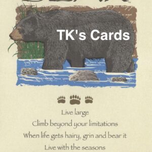 Your True Nature "Advice Bear" Birthday Card #60270