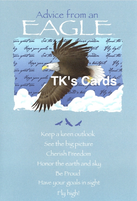 Your True Nature "Advice Eagle" Birthday Card #60275 - TK's Cards