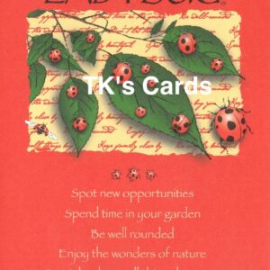 Your True Nature "Advice Ladybug" Birthday Card #60277