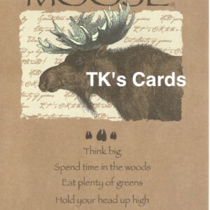 Your True Nature "Advice Moose" Birthday Card #60279