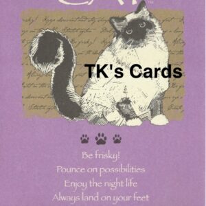 Your True Nature "Advice Cat" Birthday Card #60281