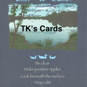 Your True Nature "Advice Lake" Birthday Card #60284