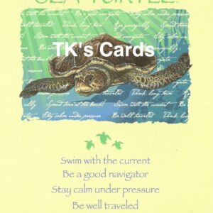 Your True Nature "Advice Sea Turtle" Blank Card #60289