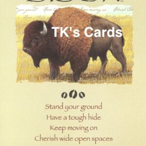 Your True Nature "Advice Bison" Blank Card #60294