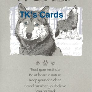 Your True Nature "Advice Wolf" Blank Card #60295