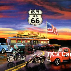 Greg Giordano "Route US 66" Blank Notecard #35976