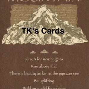 Your True Nature "Advice Mountain" Congratulations Card #60299