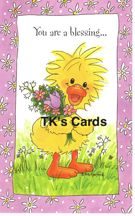 Suzys Zoo Witzy And Bouquet Easter Card E60053 Tks Cards